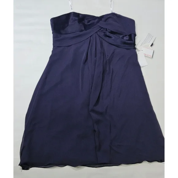David's Bridal Strapless, Purple/Eggplant Dress, 16, NWT✔️ - Picture 9 of 15